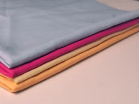 Einfarbiger Stoff von hoher Qualität für Kleidungsstücke, Bettlaken, Vorhänge