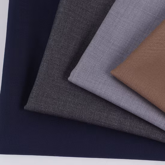 Polyester-Rayon-Spandex-Bank- und Schulverwaltungs-Twill-Stoff für Damen, Bürokleidung, Uniform