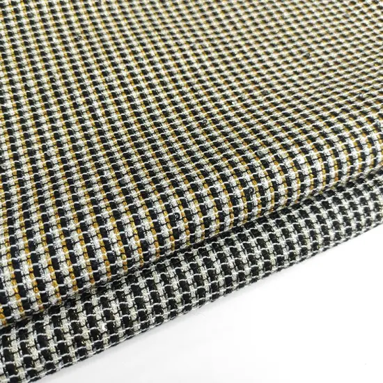 Neuer Mode-Tweed-Stoff aus 100 % Polyester im Großhandel, 333 g/m