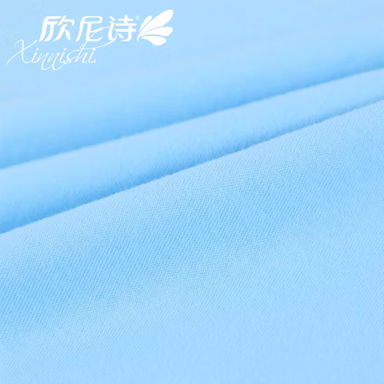 95 Baumwoll-5-Spandex-Doppelelastik-Bekleidungstextilien Jersey-Textilstoff